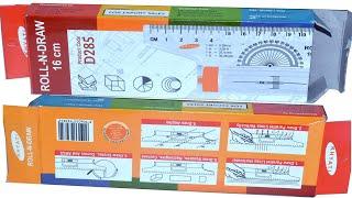 Roll & Draw Scale Ruler 16 cm