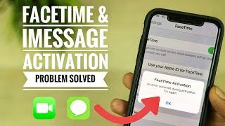 FaceTime & iMessage activation unsuccessful solved | Waiting for activation