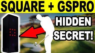 Square Golf & GSPRO Hidden SECRET! Home Golf Simulator Review