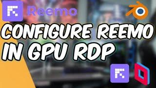 Best way to connect a RDP || How to configure Reemo in a GPU/Normal RDP|| Parsec Alternative