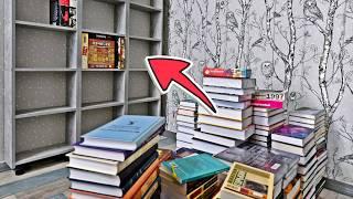 НОВЫЕ КНИЖНЫЕ ПОЛКИ расставляем книги