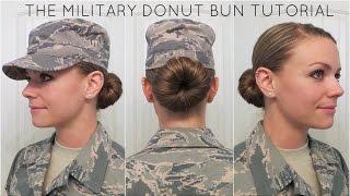 Military Donut Bun Tutorial