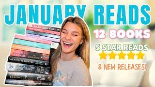 The 12 Books I Read in January | No Spoilers, My Review!