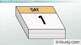 Units of Time  Solar, Sidereal & Synodic   Video & Lesson Transcript   Study com