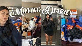 Moving diaries part 2 | moving vlog, clean with me and picking up the keys to our new home 