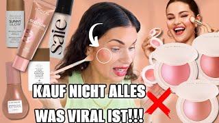 GLOWY SPRING SKIN  | WELCHE BRONZY DROPS SIND DIE BESTEN | RARE BEAUTY POWDER BLUSHES IM TEST 