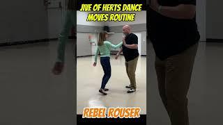 Jive of Herts dance moves routine: Rebel Rouser + Cossack Cape #dance #dancer #rocknroll #rockabilly