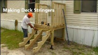 Making Stair Stringers - Learn how to build your own.