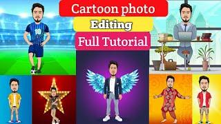 Cartoon Photo Editing | ToonApp  Editing 2021 | Photo Editing Tutorial | By Ayan mechanic