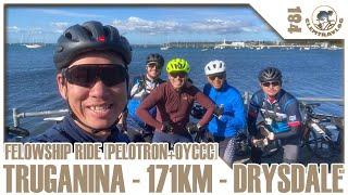 【clemtravlog #184】Fellowship Ride [Pelotron+OYCCC] Truganina - 171km - Drysdale [FULL OF INCIDENTS]