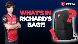 OH JADI INI ISI TAS FRGD!!! WHAT'S IN RICHARD'S BAG?!