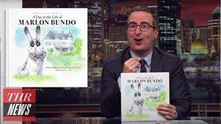 John Oliver's Parody Children's Book Challenges Pence's Views on LGBT Rights | THR News