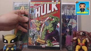 Foil cover Comic Haul featuring Wolverine.