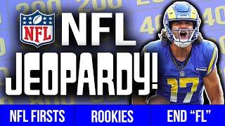 NFL Jeopardy | 26 Clue NFL Trivia Quiz | Test Yourself!