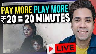 A Plague Tale Innocence : Pay ₹20 = i will Play 20 Minutes More for you !