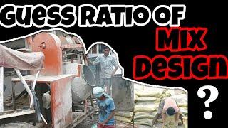 Concrete Mix Design in field | Concrete Mix Ratio | Concrete mix Design | Mix Design |