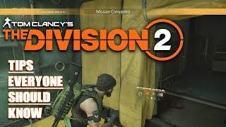 The Division 2 - Tips Everyone Should Know / Beginner Tips & Tricks (3 Minutes)