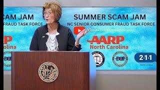 Press Conference: NC Senior Consumer Fraud Task Force Scam Jam 2024