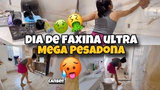  DIA DE FAXINA ULTRA MEGA PESADONA  DIAS SEM LIMPEZA, MUITA SUJEIRA  CANSEI  7 DIAS SEM LIMPAR