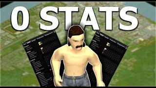 Ripping My Hair Out As 0 Stat Man - Project Zomboid Multiplayer | Members Server