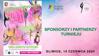 SPONSORZY I PARTNERZY - KIDS CHALLENGE 2024 - VII OGÓLNOPOLSKI TURNIEJ W GIMNASTYCE ARTYSTYCZNEJ