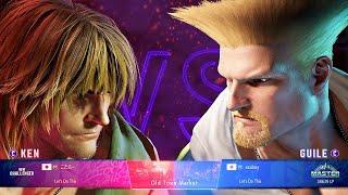 SF6 Momochi (Ken) vs ezaboy (Guile)  Street Fighter 6