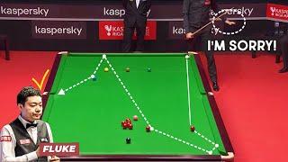 Shocking Snooker Fluke Compilation