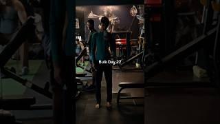 Day-22 Bulking Series | Back & Bicep | Athlete Abhi #gym #minivlog #fitnessjourney #backworkout