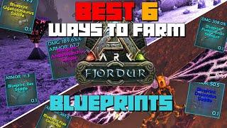 ARK: Fjordur | BEST 6 Ways To Farm Blueprints & Loot | BPS QUICK Guide & How To Run Them!