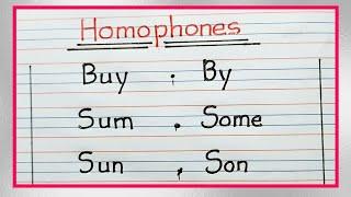 homophones | 10 homophones | homophones words 10 | homophones in  english | homophones for kids