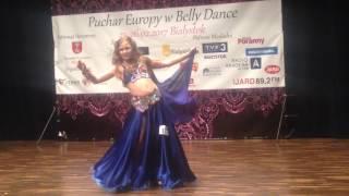 Kuchma Viktorija. Stage song/European belly dance Cup 2017