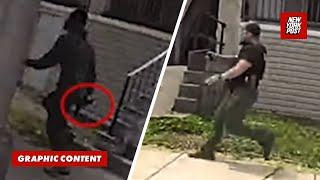 Police gun down suspect after chaotic shootout and chase through streets of Baltimore