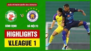 Highlights: Bình Định - Hà Nội | Ngược dòng ngoạn mục, cú hat-trick đỉnh cao của ngoại binh