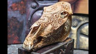 Buffalo Skull for Sale for Stunning Effect - Buffalo Skull Carvings