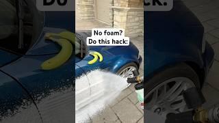 Helpful Tips: Fix Your Foam Cannon in 60 Seconds! - No Foam / Watery Foam Solution #Shorts