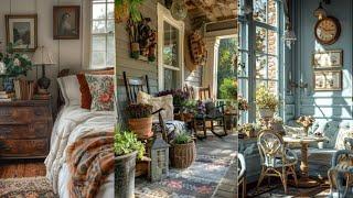 vintage rustic charm : english cottage interior decor ideas.