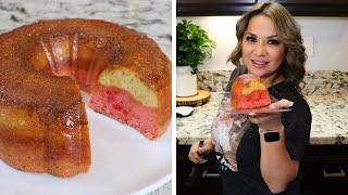 Impossible Strawberry Flan Moist Cake Recipe Pastel Imposible de Fresa