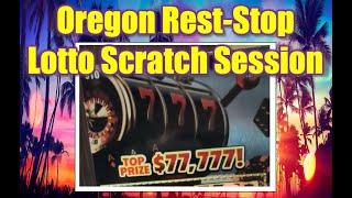 Ashland Oregon $50 Lottery Scratch Off Session