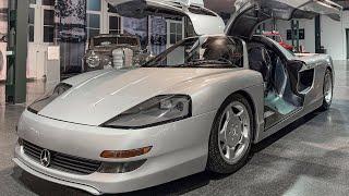 RAREST Mercedes EVER!  Mercedes V12 HYPERCAR Concept C112! Interior Exterior Review 4K