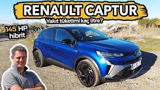 Renault Captur test sürüşü (2024) | Hibrit versiyon ne kadar ekonomik?