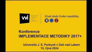 Konference Implementace METODIKY 2017+