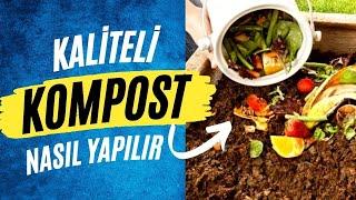 BUNLARI YAPMAZSAN KOMPOSTUN OLMAZ #kompost #compost