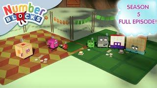 @Numberblocks- Club Picnic  | Shapes | Season 5 Full Episode 18 | Learn to Count