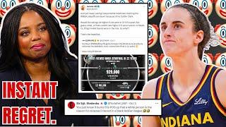 INSTANT REGRET! Caitlin Clark Fans SMOKE Jemele Hill After PATHETIC WNBA Playoff Ratings Surface!