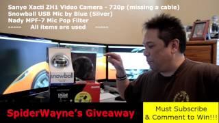 SpiderWayne's #02 Vloggers Dream Giveaway (OVER)