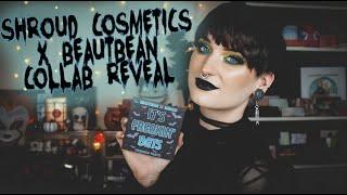 MY COLLAB EYESHADOW PALETTE | Reveal, Swatches, Tutorial | Shroud x Beautbean