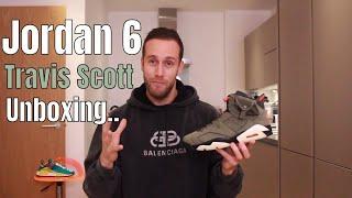 Air Jordan 6 Travis Scott Unboxing, Review & On Feet