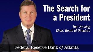 Atlanta Fed's Presidential Search