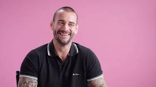 cm punk talking about aj lee for 1 minute straight