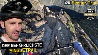 DER GEFÄHRLICHSTE Singletrail den ich jemals gefahren bin! ️ FERNAR TRAIL in Sölden 2023